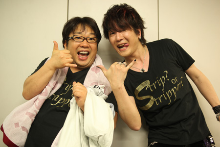 椎名慶治とキャイ～ン天野ひろゆき Photo：矢部志保