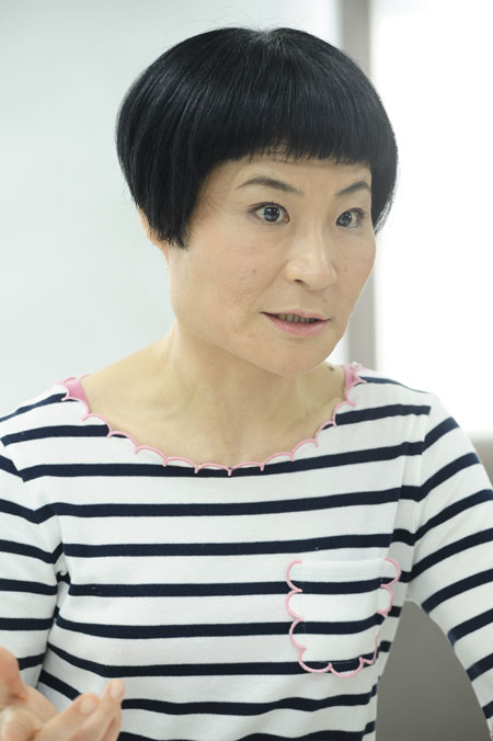 片桐はいり　　撮影：源 賀津己