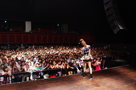 ファンクラブ10周年記念イベントを行ったBoA