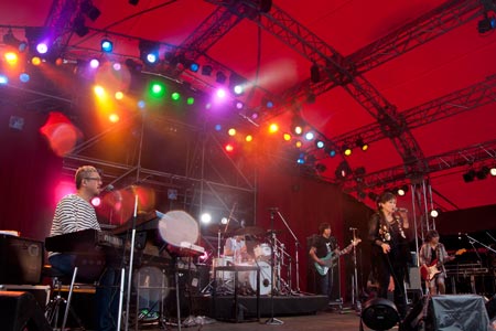 ライブの模様