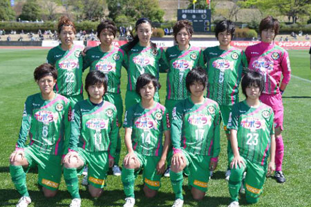 Bグループ1位となった日テレ・ベレーザ　(C)J.LEAGUE PHOTOS