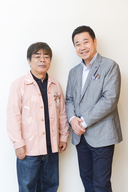 左から、小倉久寛、三宅裕司