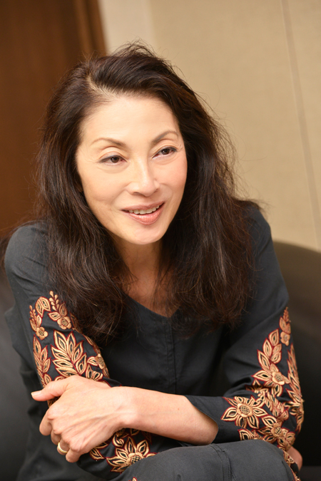 麻実れい　　撮影：源 賀津己