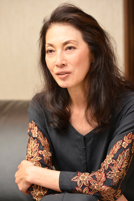 麻実れい　　撮影：源 賀津己