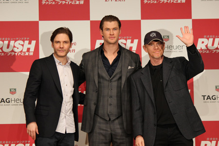 ラッシュ』引っさげ、オスカー監督＆人気俳優来日 | チケットぴあ[映画