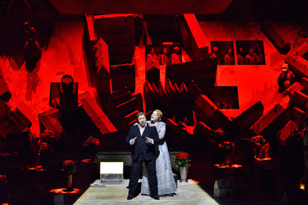 新国立劇場オペラ「死の都」ゲネプロ（2014年3月）撮影：三枝近志