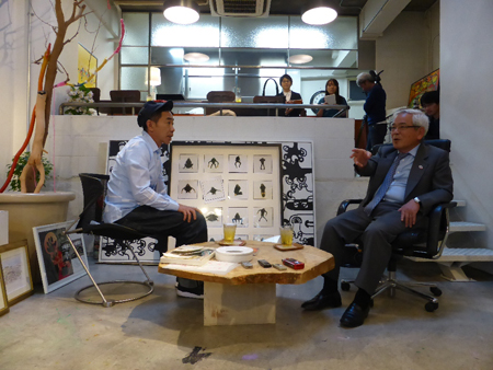 木梨憲武、青柳正規 文化庁長官