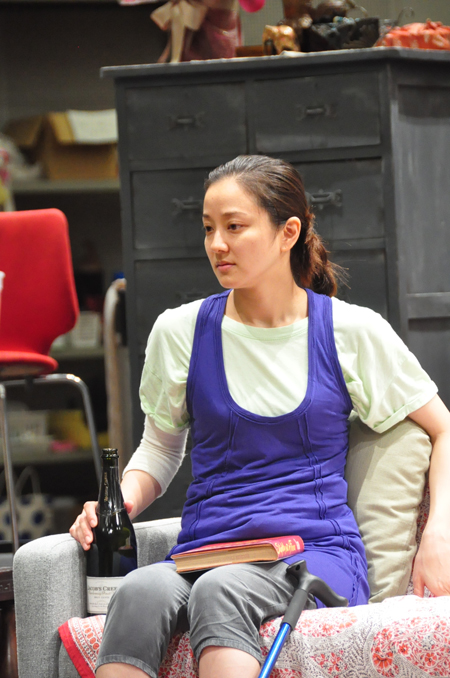 舞台『永遠の一瞬 -Time Stands Still-』　稽古場より