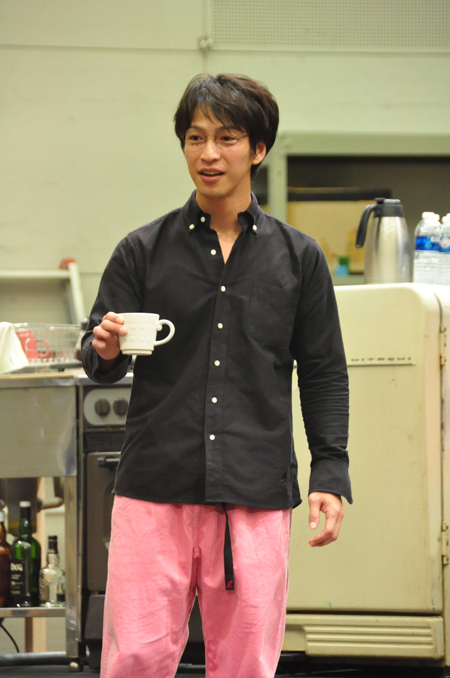 舞台『永遠の一瞬 -Time Stands Still-』　稽古場より