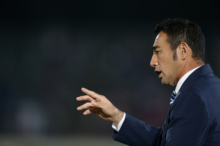 長谷川健太監督(ガンバ大阪)　(C)J.LEAGUE PHOTOS