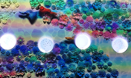 プロジェクションマッピングの演出が光る「DREAM AQUARIUM」