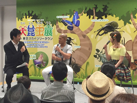 トークショーの模様