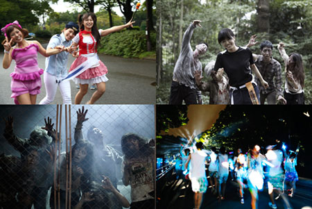 「ハロウィンラン」と「ゾンビラン」