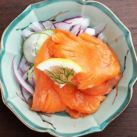 マリネサーモン