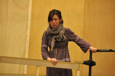舞台『たとえば野に咲く花のように』稽古場より