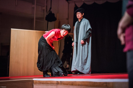 新国立劇場 演劇『あわれ彼女は娼婦』稽古場より　photo by bozzo