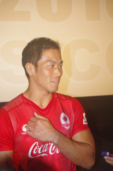 桑水流裕策(コカ・コーラレッドスパークス)