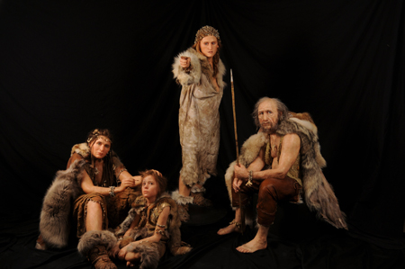 クロマニョン人復元模型　(C)SPL Lascaux international exhibition