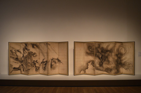 参考出品《龍虎図屏風》（複製　原本：クリーブランド美術館）　神奈川・早雲寺蔵【展示期間：3月28日～5月21日】