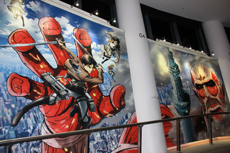 進撃の巨人』と東京スカイツリー（R）コラボイベント開幕！ダチョウ