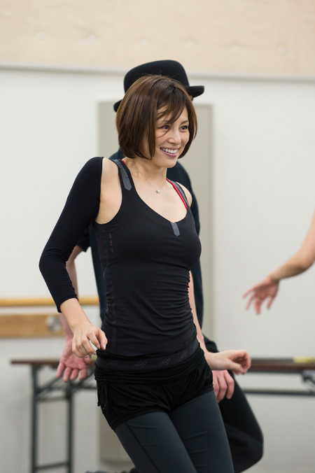 公開稽古の模様　写真：中川有紀子