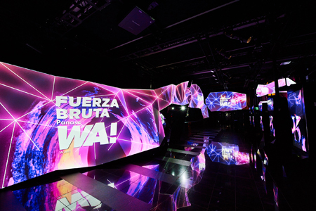 『FUERZA BRUTA（フエルサブルータ）』（C）Keiko Tanabe