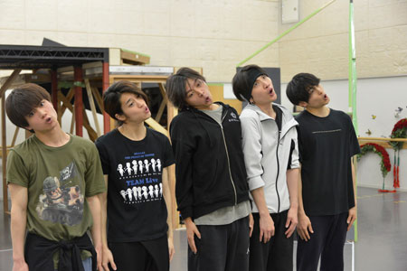 舞台「パタリロ！」★スターダスト計画★稽古場より　撮影：源 賀津己