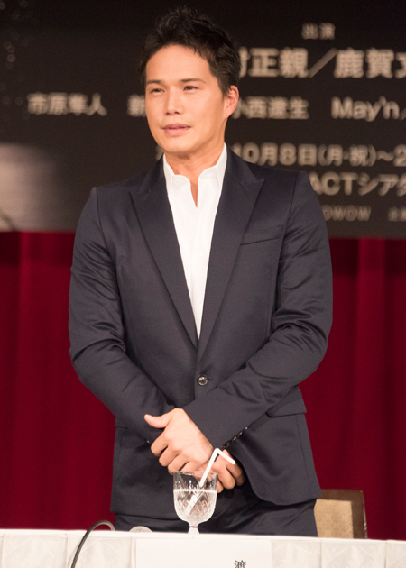 市原隼人 撮影:川野結李歌
