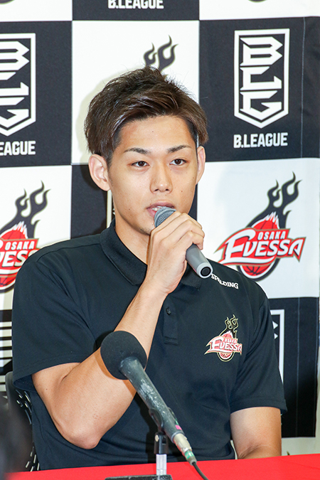 大阪エヴェッサ・藤高宗一郎選手
