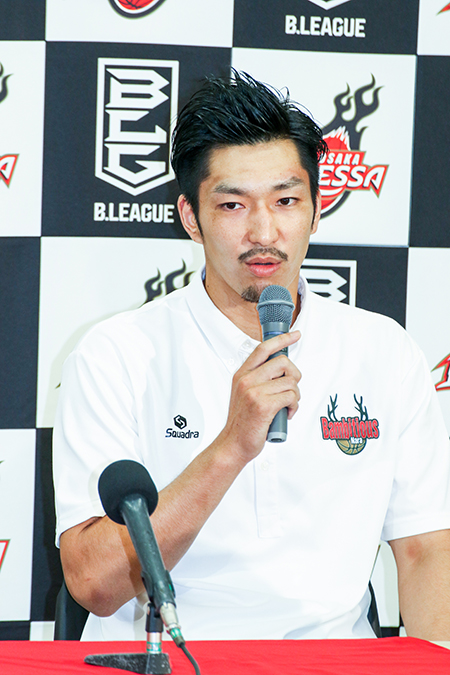 バンビシャス奈良・本多純平選手