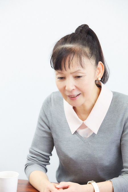高泉淳子　撮影:石阪大輔