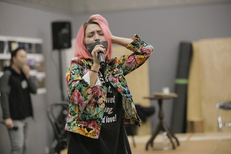 「35MM: A MUSICAL EXHIBITION」稽古場より