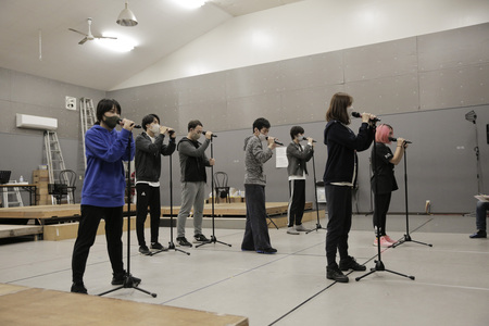 「35MM: A MUSICAL EXHIBITION」稽古場より