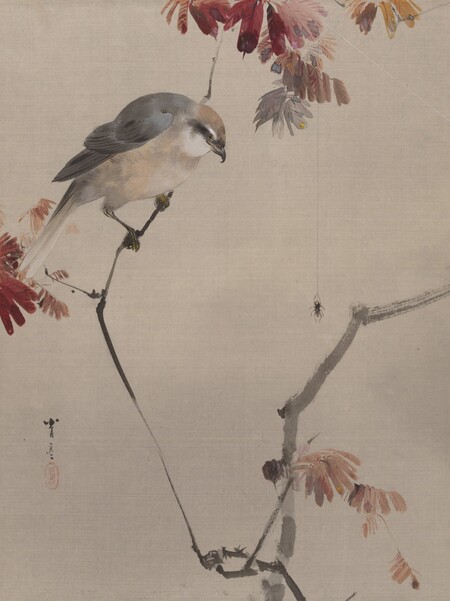 絵画 額付き ヒメバショウ 絹本 花鳥画 絵画 額付き ヒメバショウ 絹本 花鳥画 絵画 額付き