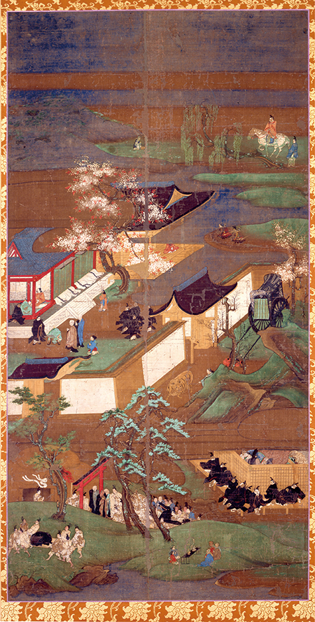 聖徳太子絵伝第2幅