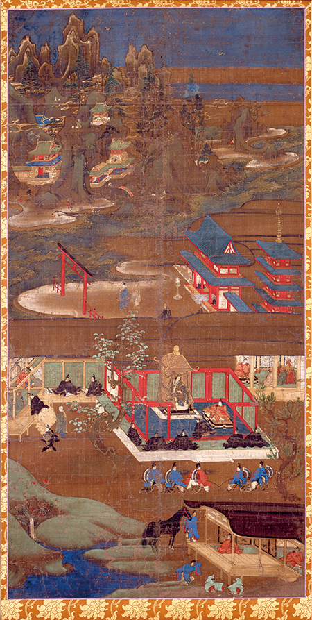 聖徳太子絵伝第4幅