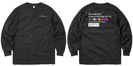 黒ロングスリーブTシャツ