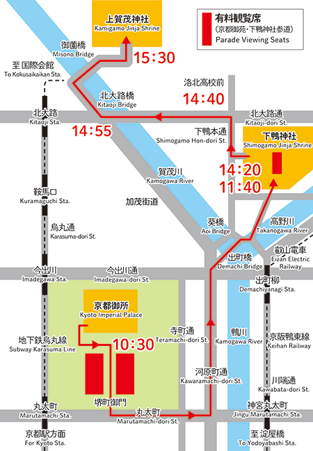 行列コースと時間