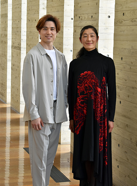 左:水城卓哉、右:中村恩恵