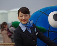 『ハッピ＾－フライト』世界初1000m上空試写会