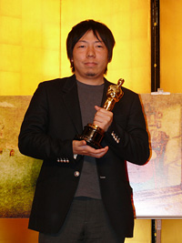 オスカー獲得の加藤久仁生監督が凱旋会見「始末書も書いた