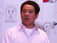 新番組「FUJIWARAのありがたいと思えッ!!」囲み取材の様子