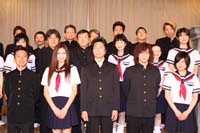 制服発表