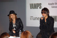 トーク中のVAMPS