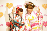 『イオン 2009 Yukata Magic / Mizugi Magic』記者発表会