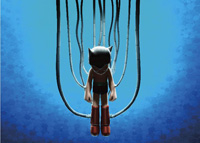 ジョニー・デップとフレディ・ハイモアとデイビット・ケリー直筆サイン入り超大型写真 ジョニー・デップと共演したあの子役がすっかり大人に！ 『ATOM