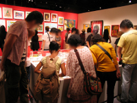 「個展 忌野清志郎の世界」会場の様子