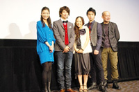原田夏希、岡田将生、井上真央、細田よしひこ、新城毅彦監督