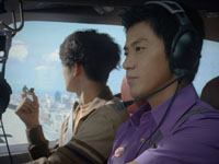 タラちゃんを演じる瑛太（左）、イクラちゃんを演じる小栗旬（右）