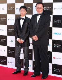 武豊(左)、釜本邦茂(右)　撮影:宮田浩史